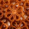 Bellam Gulabi Puvvulu (Jaggery-Coated Rose Cookies) - బెల్లం గులాబీ పువ్వులు